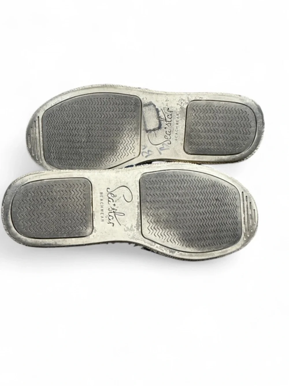 Tory Burch Water Espadrille collab with Sea Star Beachwear, Navy/New Ivory. - Picture 6 of 8